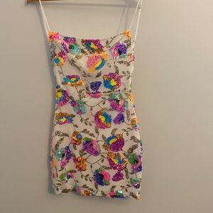 Lucy in the Sky sequinned dress